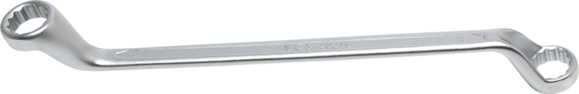 (image for) Cheie inelara dubla cu cot, 16x17 mm, 75 grd