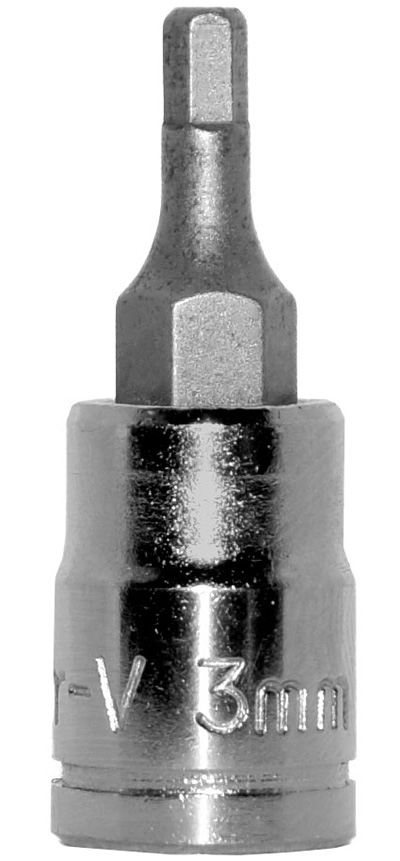 Imbus hexagonal 3mm cu adaptor 1/4" Tona E030103