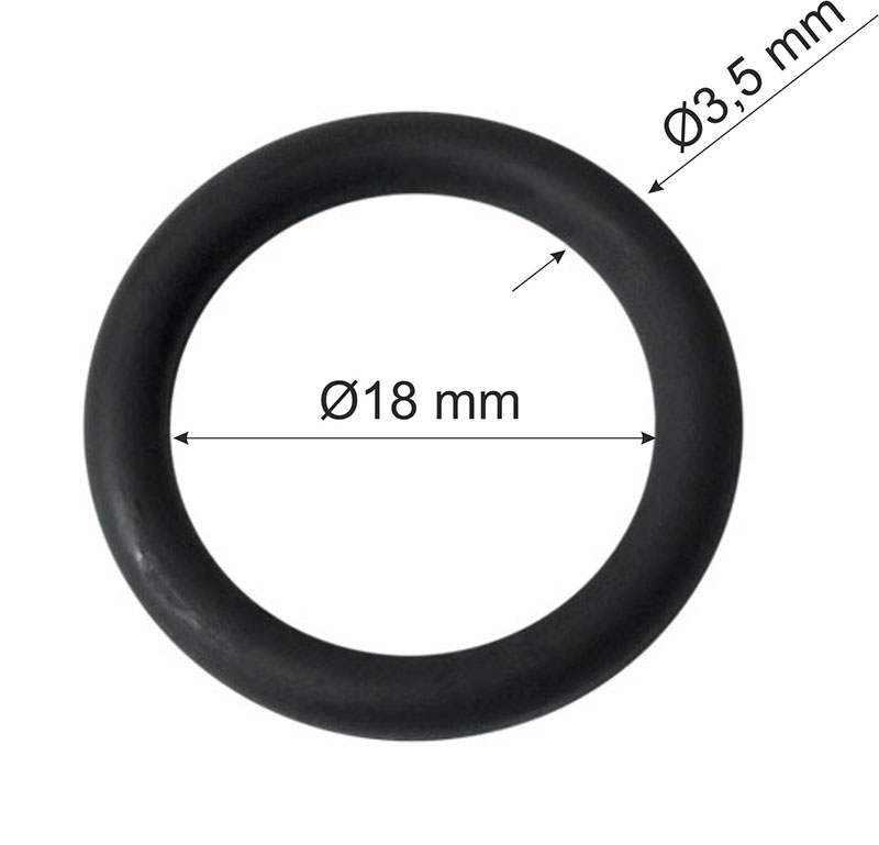 (image for) O-ring 18,0x3,5mm, 1610210105