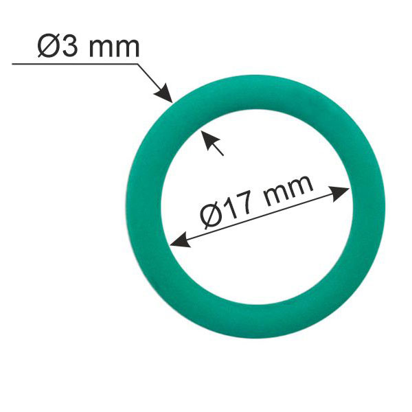 O-ring 17,0x3,0mm, 1610210121