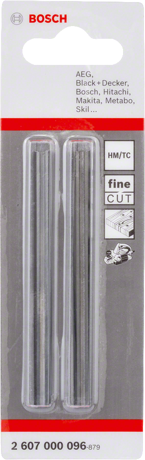(image for) Cutit de rindea reversibil din carburi 82x5,5mm, set 2 buc