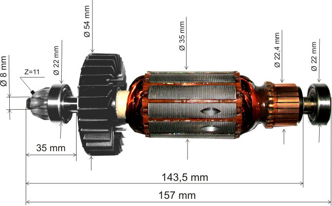 (image for) Rotor polizor, 2609002408