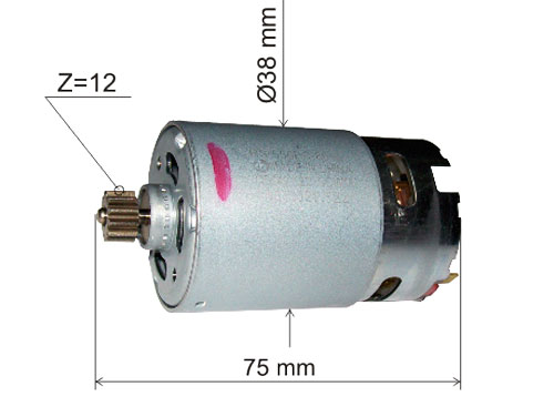 (image for) Motor de curent continu 12V, 2609120259
