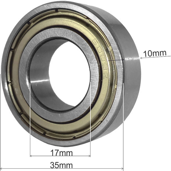 (image for) Rulment cu bile 6003, 17X35X10mm, F016L64387