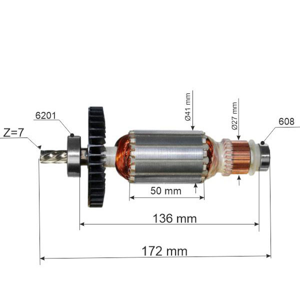 (image for) Rotor circular, 516418-0