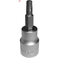 Bit torx T27 cu adaptor 3/8", 50mm, YT-7686