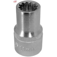 Cheie tubulara SPLINE, 1/2", 11mm