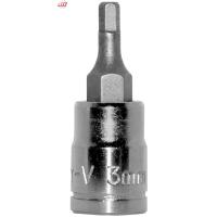 Imbus hexagonal 3mm cu adaptor 1/4" Tona E030103