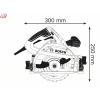 GKS 55 GCE Ferastrau circular, 1350W, 165mm, 0601664900