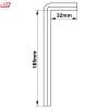 Cheie hexagonal imbus 7 mm extra lunga, YT-5767