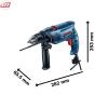 Mașină de găurit cu percuție  GSB 550, 06011A1023