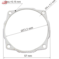 Distantier ajustare uzura 0,15 mm, 1600136020