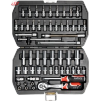 Trusa chei tubulare + biti 1/4" 56 BUC