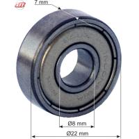 Rulment cu bile 608ZZ, 210029-0