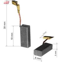 Perii colectoare 5x8x19mm, set, 5819