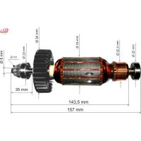 Rotor polizor, 2609002408