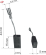 Perii colectoare 5x8x15mm  A86 -set-
