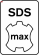 Daltă lată SDS max 25X600, 1618600203