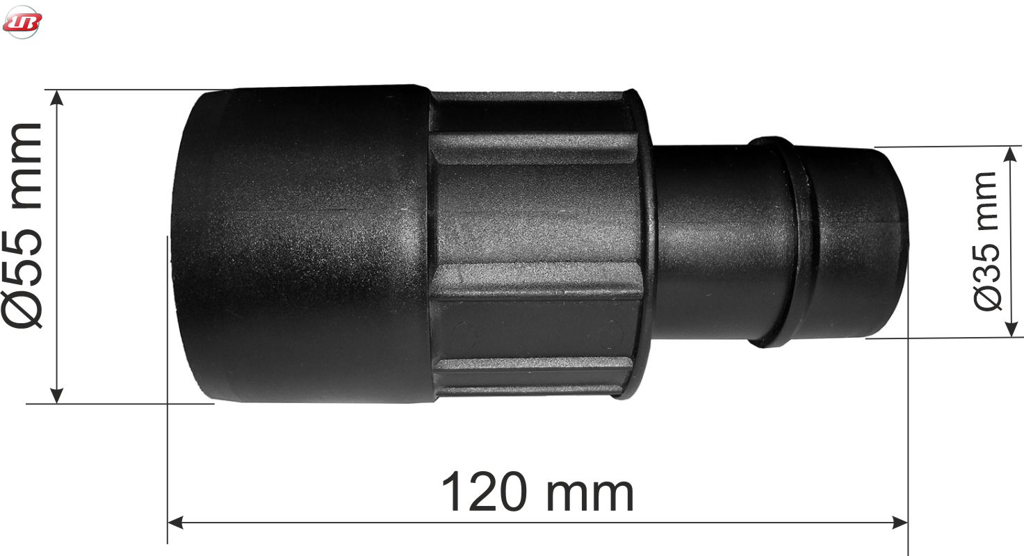 bit Disconnection dark Adaptor furtun aspirator 55/35mm [2607001977] - 22,00 Lei : BrioBit, pentru  mesterit !