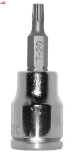 Imbus torx 20 cu adaptor 3/8" Tona E030915