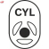 Burghiu pentru plăci ceramice CYL-9, 4mm, 2608587158