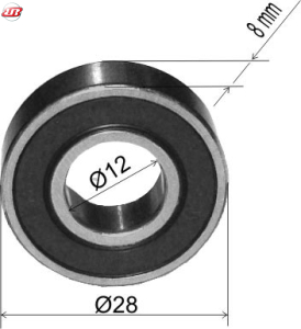Rulment 6001 LUV, 1600905031