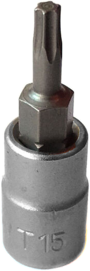 (image for) Bit torx T15, cu adaptor 1/4", 37mm